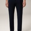 Wholesale Windsor Silvi Cotton Blend Trousers In Navy