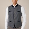 Best Windsor Au Traditional Waistcoat In Grey And Navy