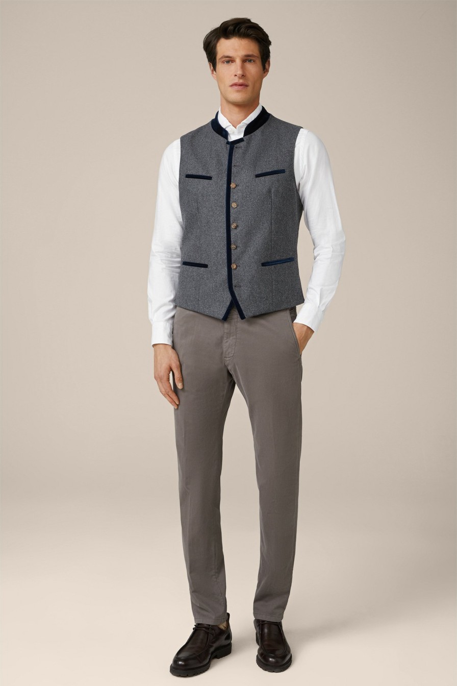 Best Windsor Au Traditional Waistcoat In Grey And Navy