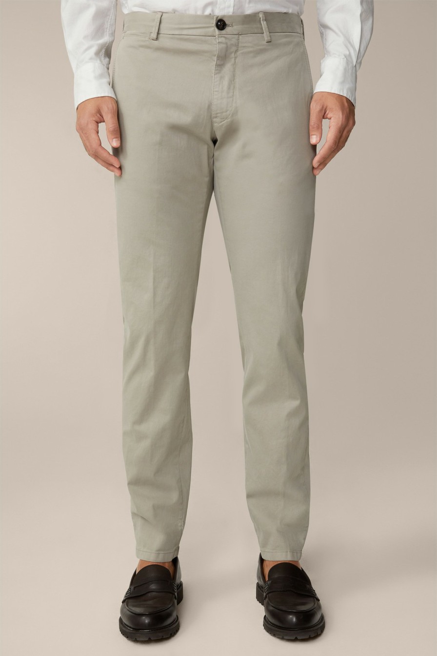 New Windsor Cino Cotton Chinos In Beige