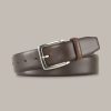 Online Windsor Leather Belt In Brown