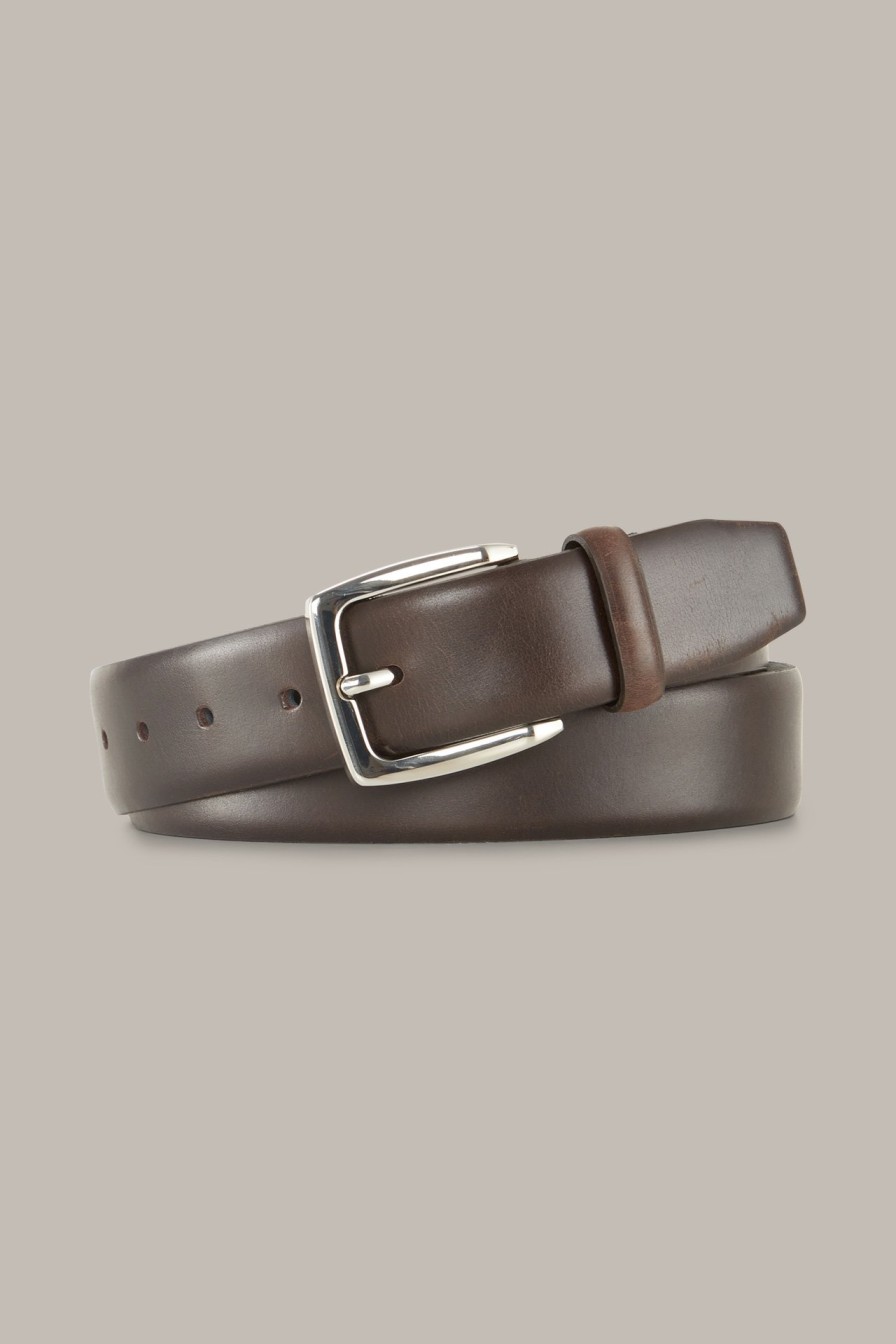 Online Windsor Leather Belt In Brown