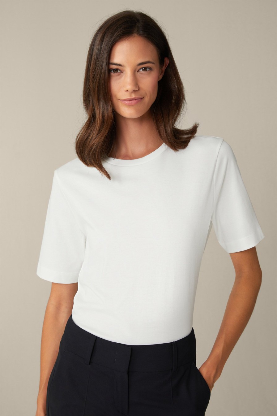 Hot Windsor Organic Cotton T-Shirt In White