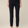 Hot Windsor Crepe Trousers In Navy