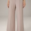 Best Windsor Crepe Culottes In Taupe