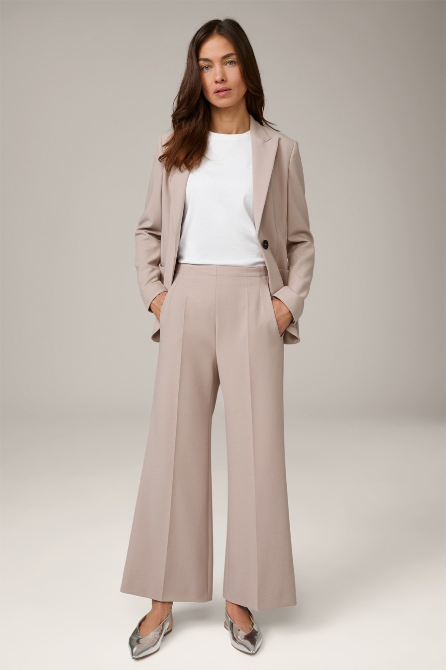 Best Windsor Crepe Culottes In Taupe