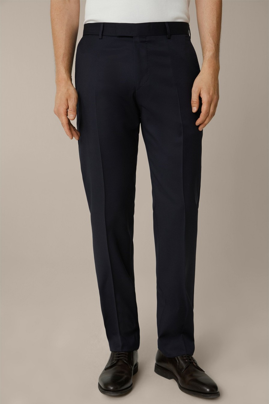 Hot Windsor Virgin Wool Modular Sole Trousers In Navy