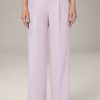 Best Windsor Poplin Cotton Balloon Trousers In Lilac