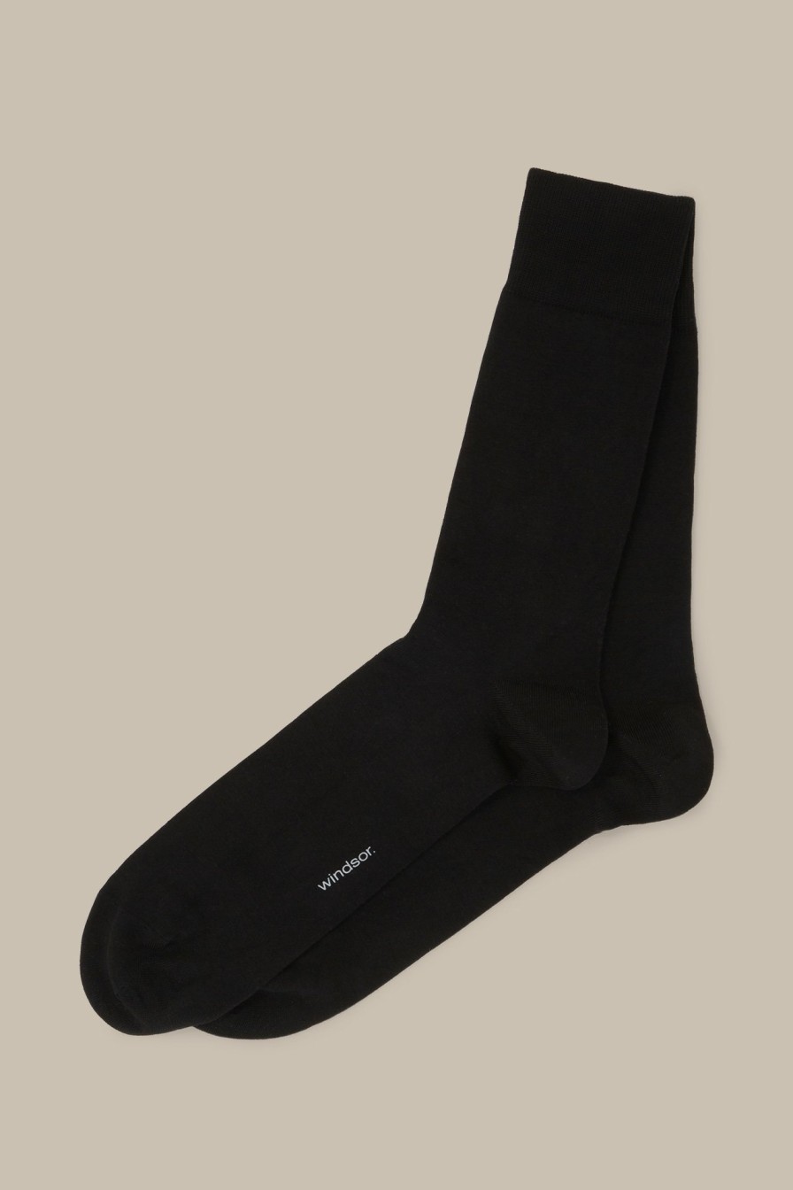 New Windsor Black Socks