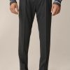 Hot Windsor Serpo Modular Trousers With Pleated Front And Turn-Ups In Navy