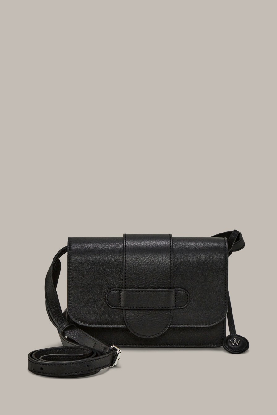 Wholesale Windsor Crossbody Bag In Nappa Leather In Black