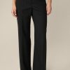 Clearance Windsor Virgin Wool Stretch Suit Trousers In Black