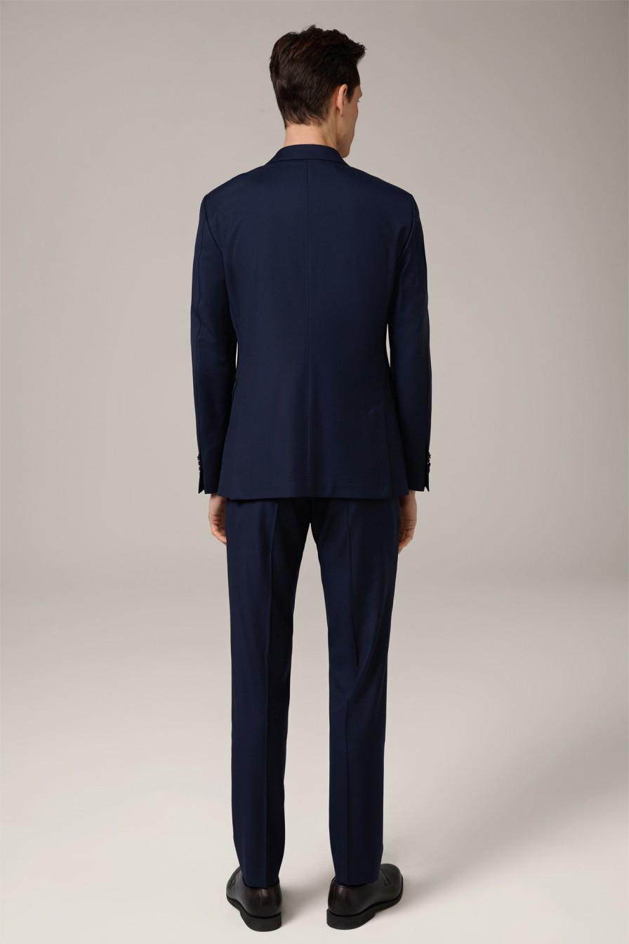 Best Windsor Sono-Bene Virgin Wool Suit In Navy