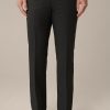 Best Windsor Sole Virgin Wool Modular Trousers In Black