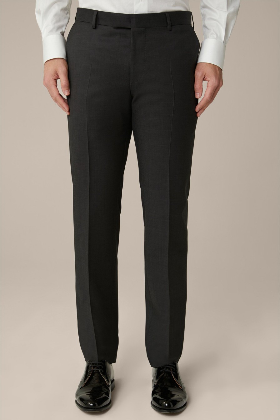 Best Windsor Sole Virgin Wool Modular Trousers In Black