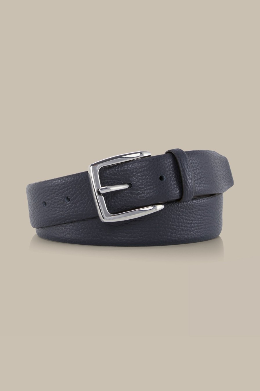 Best Windsor Leather Belt In Navy