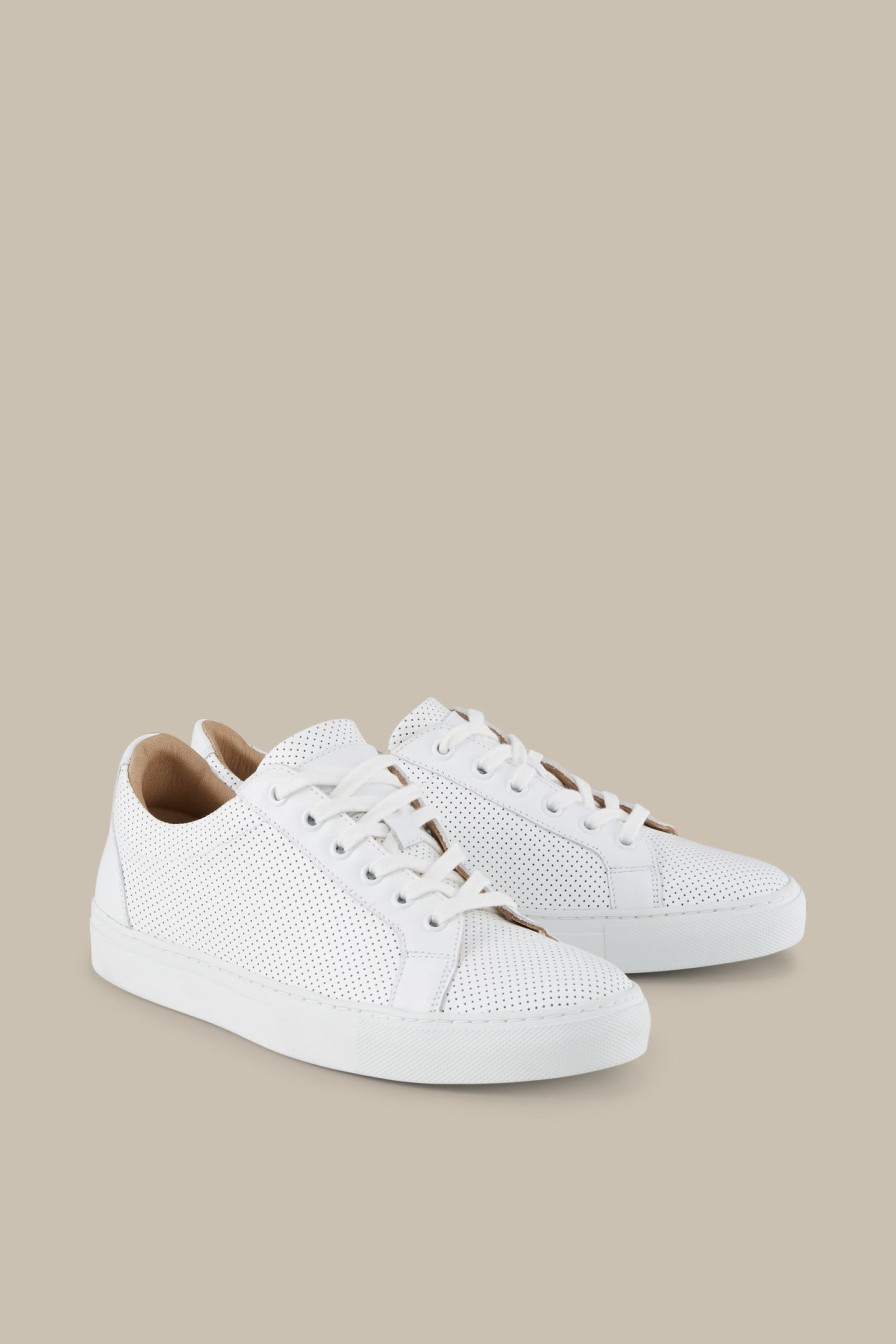 Hot Windsor Flat Tennis Trainers By Ludwig Reiter In White, Uni