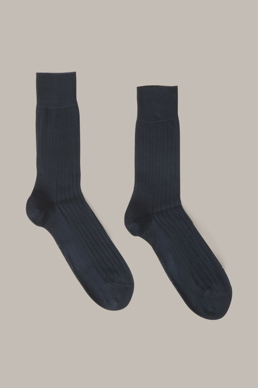 Hot Windsor Navy Socks