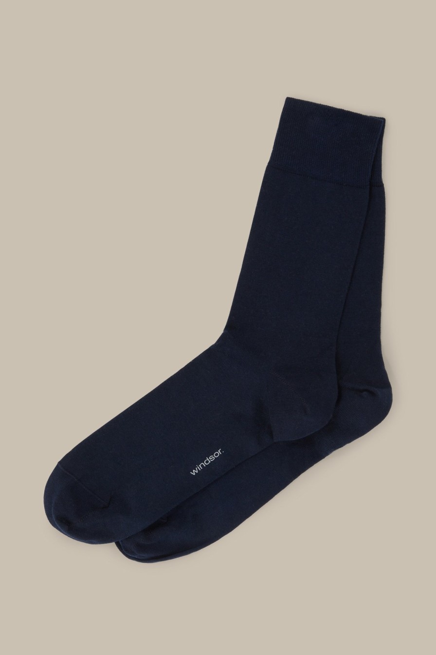 New Windsor Socks In Dark Blue