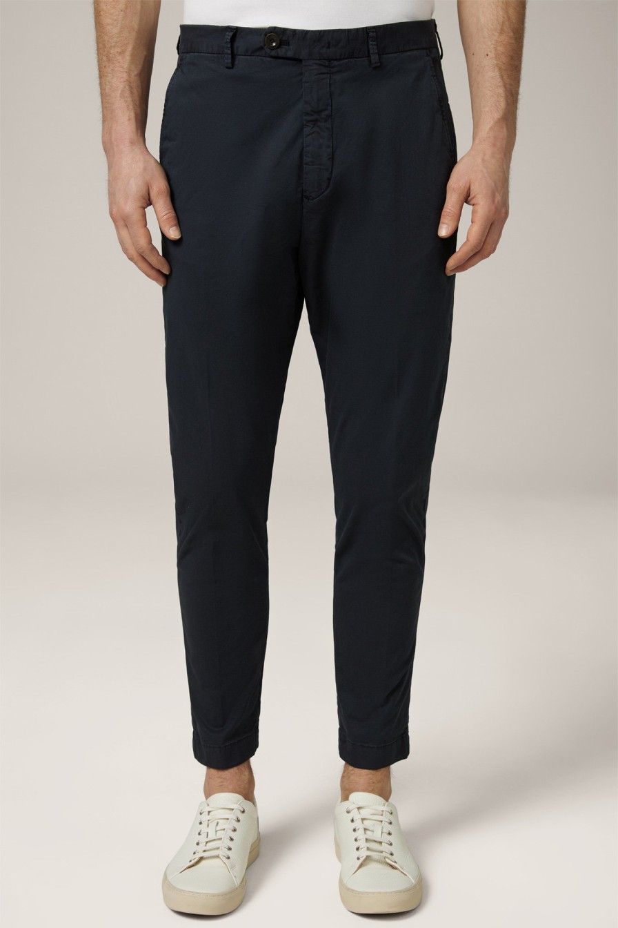 Online Windsor Flero Cotton Chinos In Navy