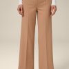 Clearance Windsor Crepe Culottes In Camel