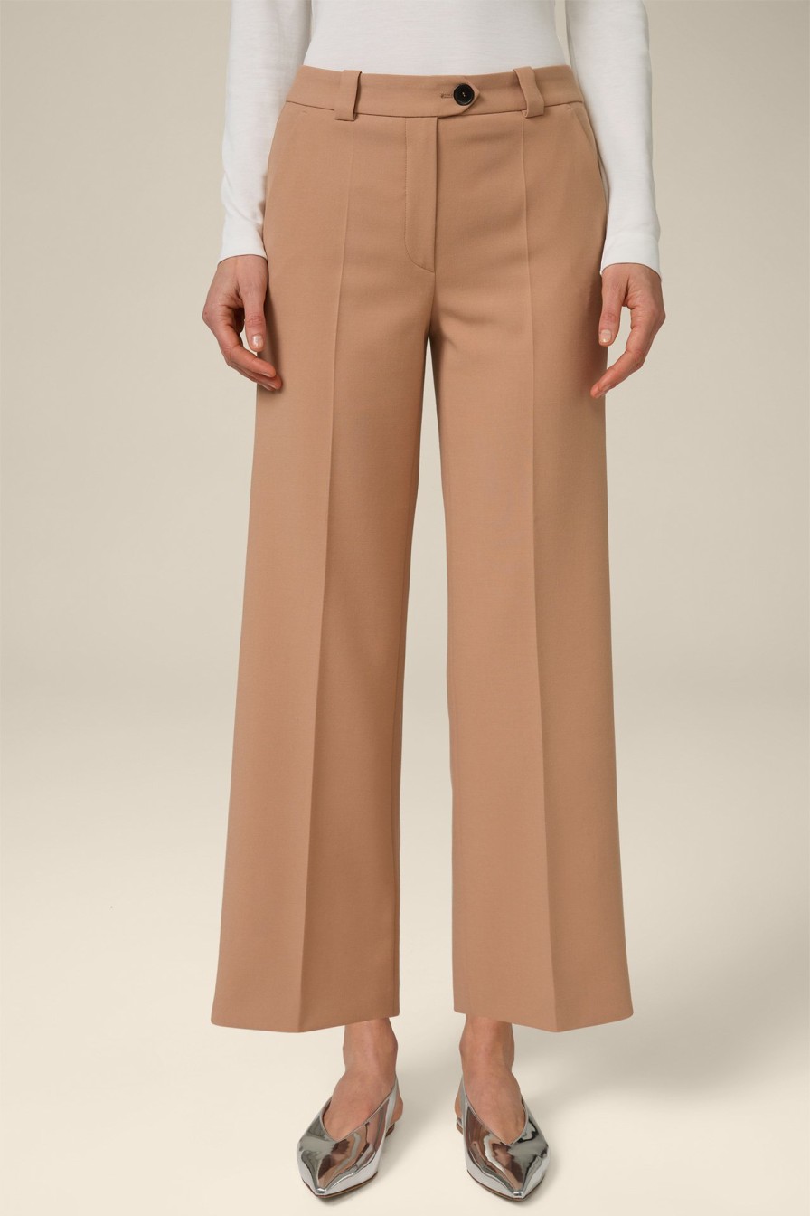 Clearance Windsor Crepe Culottes In Camel