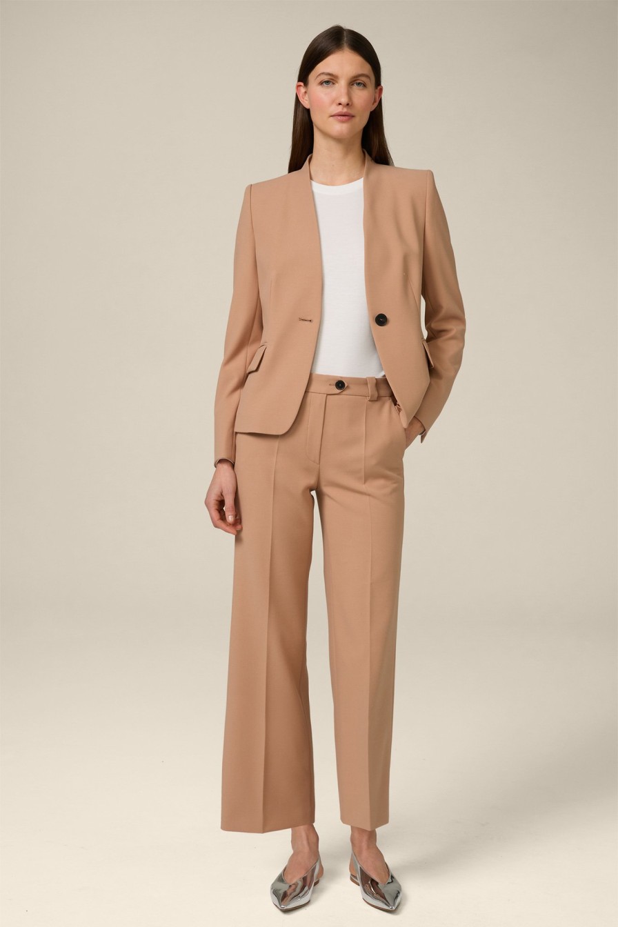 Clearance Windsor Crepe Culottes In Camel