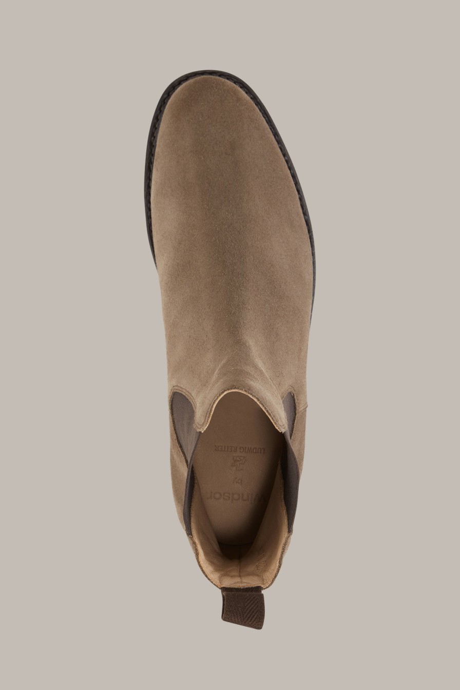 New Windsor Chelsea Boots By Ludwig Reiter In Brown