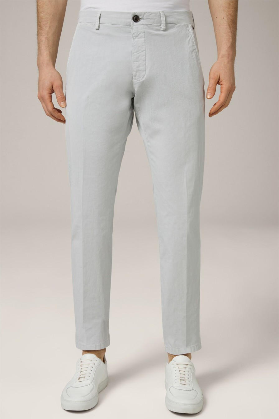 Online Windsor Lightweight Cino Summer Cotton Chinos In Light Grey