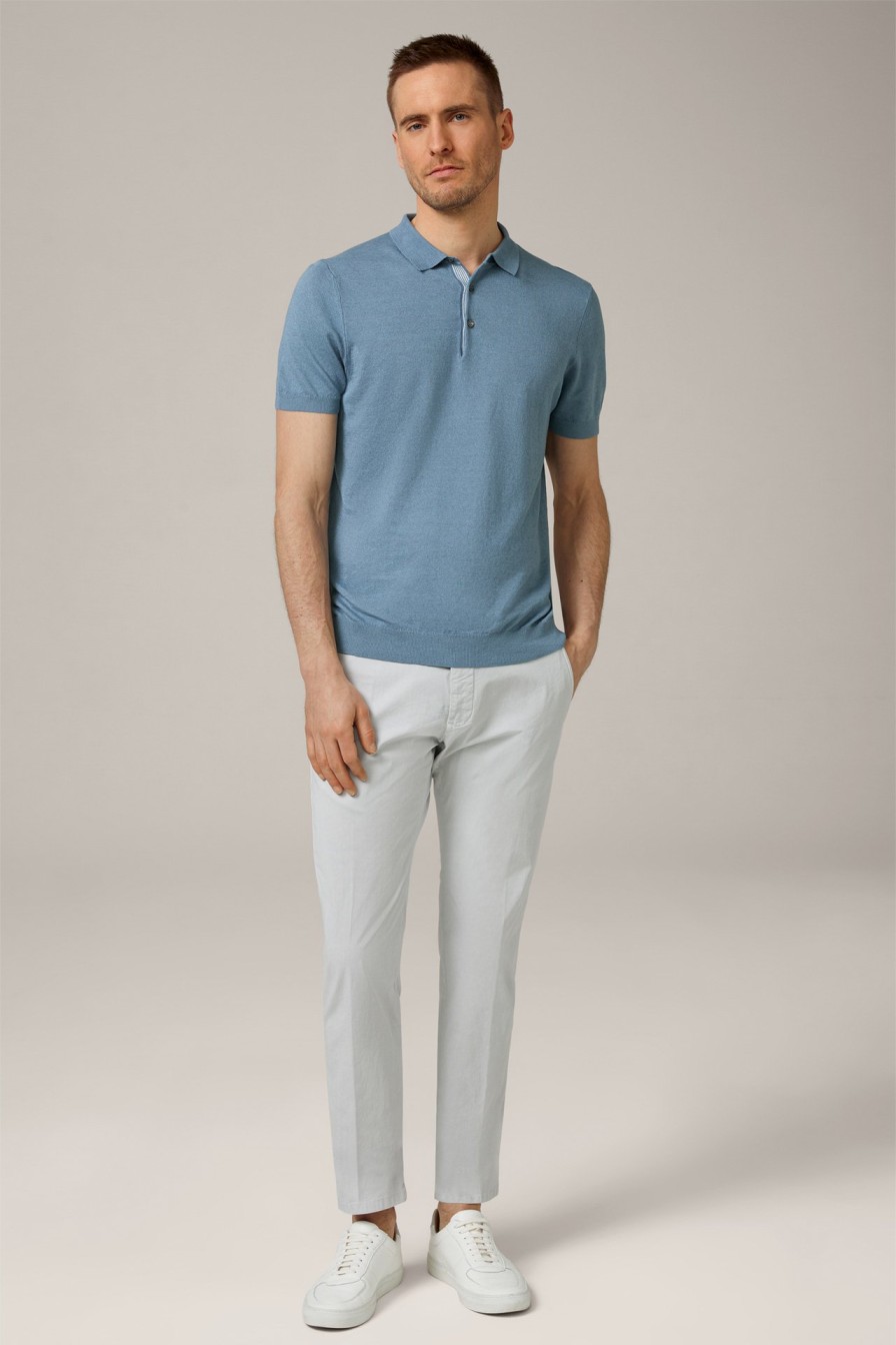 Online Windsor Lightweight Cino Summer Cotton Chinos In Light Grey