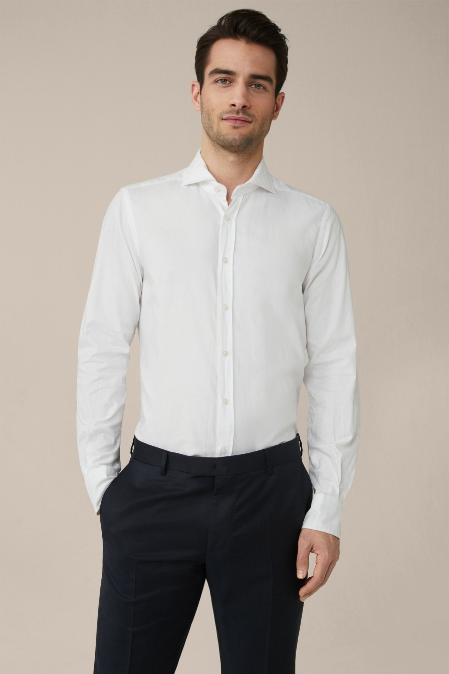 Hot Windsor Smart Lano Shirt In White