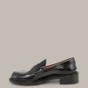 Hot Windsor Nappa Calf Leather Loafers By Unutzer In Black