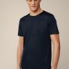 New Windsor Gabriello Cotton T-Shirt In Navy