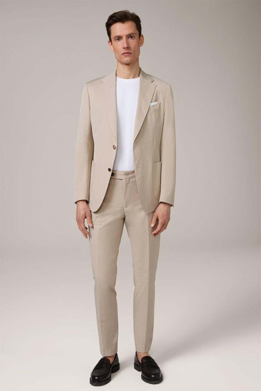 Clearance Windsor Seo-Bene Cotton Blend Suit In Beige