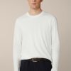 New Windsor Gabriello Cotton Long-Sleeved Shirt In White