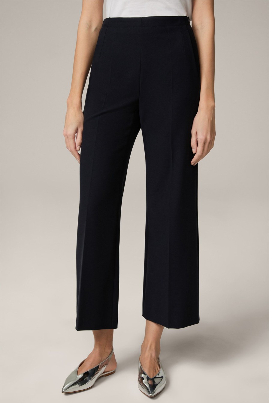 Clearance Windsor Crepe Culottes In Navy