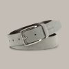 Clearance Windsor Suede Belt In Grey