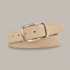 Wholesale Windsor Suede Belt In Beige